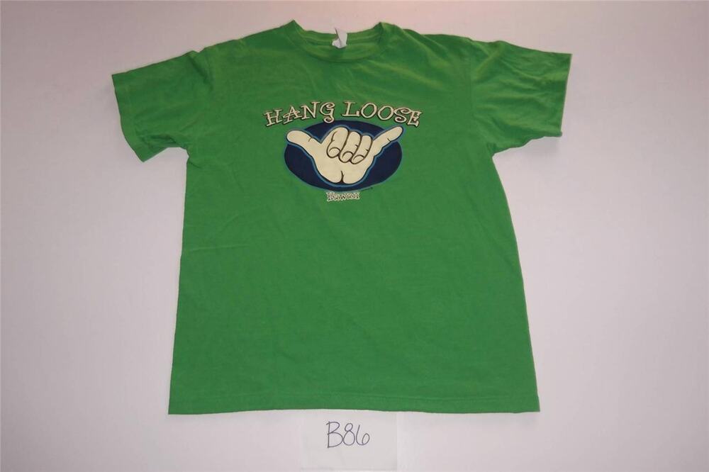 Cygnus TShirt Size Medium Hang Loose Hawaii -0414B86